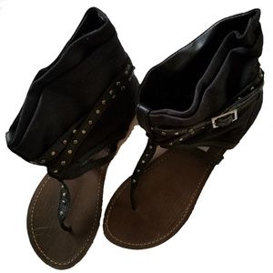 Steve Madden Gladiator Sandals - Genuine Leather